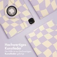 imoshion 360° drehbare Design Klapphülle Apple iPad Pro 11 (2022 / 2021 / 2020 / 2018) - Dancing Cubes