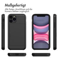 imoshion Backcover mit Kartenfach Apple iPhone 11 Pro - Schwarz