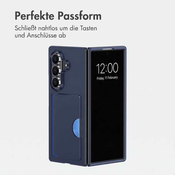 imoshion Backcover mit Kartenhalter Samsung Galaxy Z Fold 8 Ultra - Dunkelblau