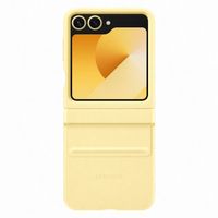 Samsung Original KindSuit Vegan Leather Case Samsung Galaxy Z Flip 6 / Flip 7 FE - Yellow