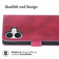 imoshion Klapphülle mit Kordel Apple iPhone 16 - Rood