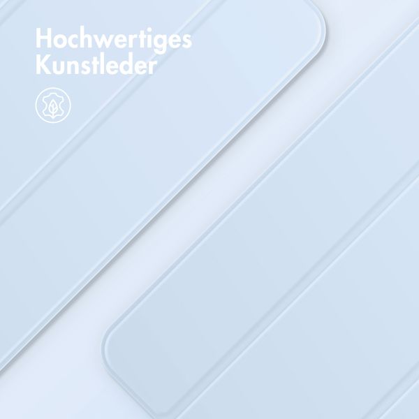 imoshion Magnetic Klapphülle Apple iPad Pro 12.9 (2022) / Pro 12.9 (2021) / Pro 12.9 (2020) - Hellblau