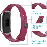 imoshion Silikonband für das Samsung Galaxy Fit - Rot