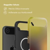 Selencia Vivid Rückabdeckung mit MagSafe Apple iPhone Air - Gradient Olive Dust