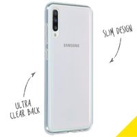 Accezz TPU Clear Cover Transparent für Samsung Galaxy A70