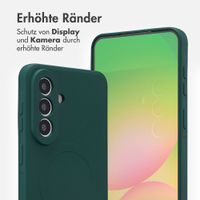 imoshion Color Back Cover mit MagSafe Samsung Galaxy A57 (5G) - Dunkelgrün