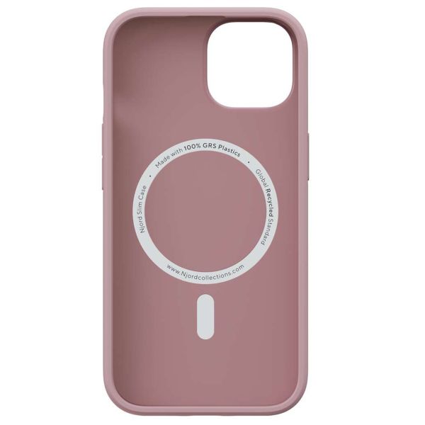 Njorð Collections Slim Case MagSafe für das iPhone 15 - Pink Blush