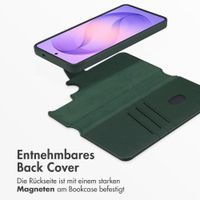 Accezz 2-in-1 Klapphülle aus Leder mit MagSafe Samsung Galaxy S26 Ultra - Cedar Green