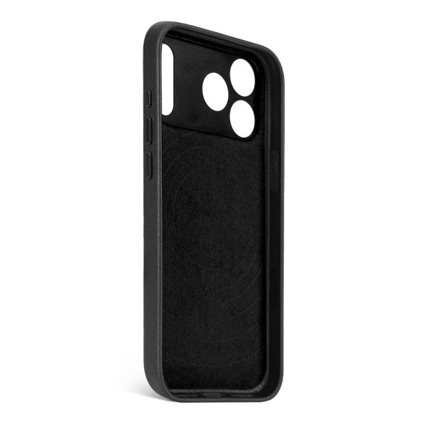 Decoded Leather Backcover MagSafe Apple iPhone 17 Pro Max - Schwarz