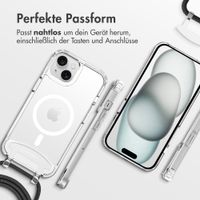 imoshion MagSafe Hülle mit abnehmbarem Band Apple iPhone 15 - Transparent
