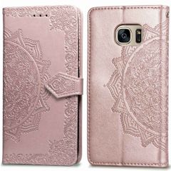 imoshion Mandala Klapphülle Samsung Galaxy S7 - Rosé gold