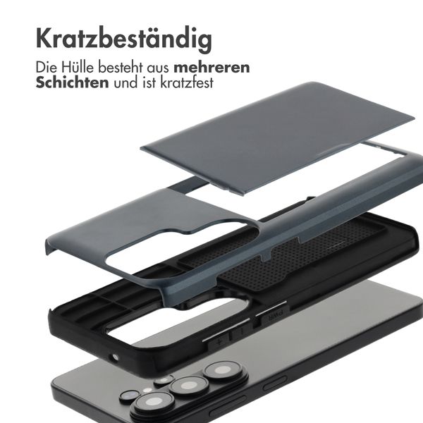 imoshion Backcover mit Kartenfach Samsung Galaxy S26 Ultra - Dunkelblau