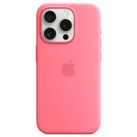 Apple Silikon-Case MagSafe für das iPhone 15 Pro - Rosa