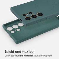 imoshion Color Back Cover mit MagSafe Samsung Galaxy S24 Ultra - Dunkelgrün
