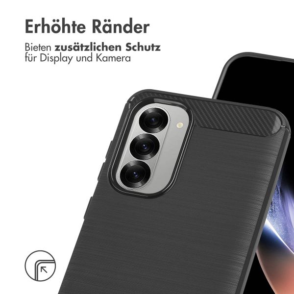 imoshion Brushed Back Cover Samsung Galaxy A56 - Schwarz