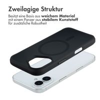 imoshion Rugged Hybrid Carbon Case mit MagSafe Apple iPhone 17 - Schwarz