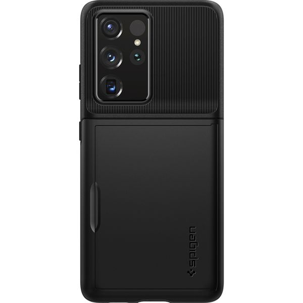 Spigen Slim Armor CS Case Schwarz für das Samsung Galaxy S21 Ultra