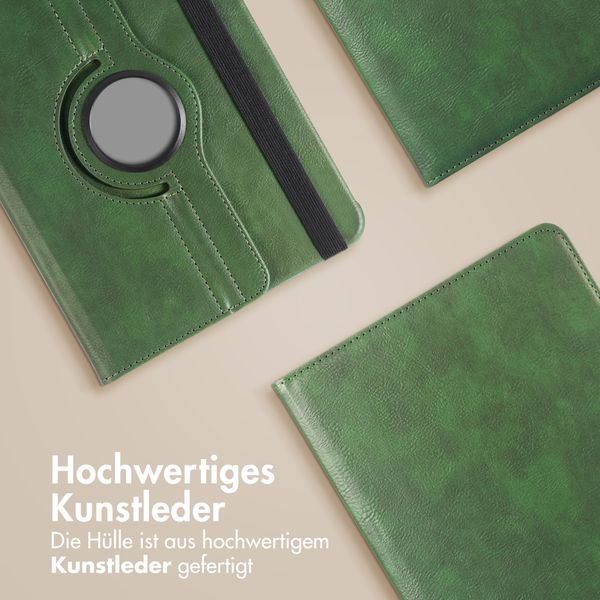 imoshion 360° drehbare Klapphülle Samsung Galaxy Tab A11 Plus - Grün