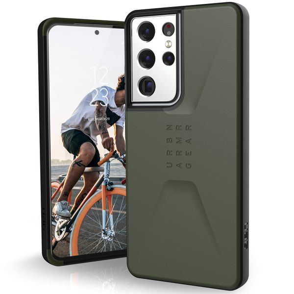 UAG Civilian Backcover Samsung Galaxy S21 Ultra - Olive