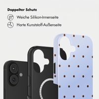 Selencia Vivid Rückabdeckung mit MagSafe Apple iPhone 16 - Happy Dots Digital Sky