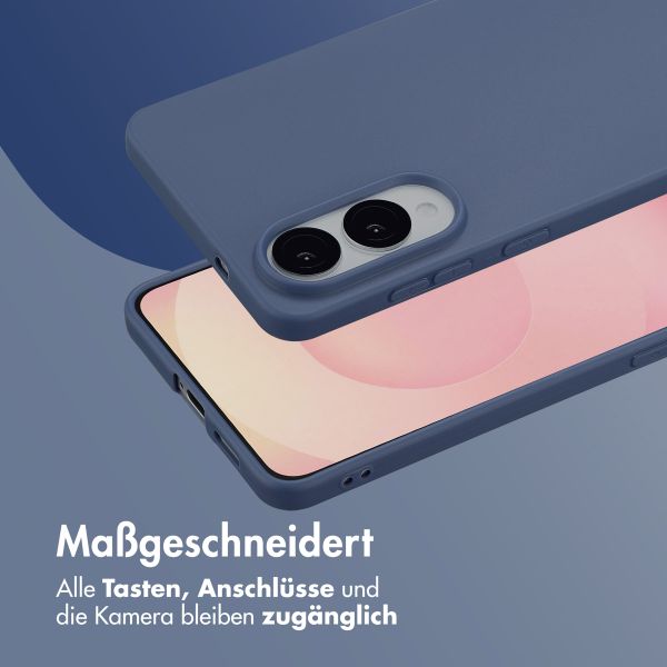 imoshion TPU Color Cover Samsung Galaxy S25 Edge - Dunkelblau