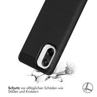 imoshion Brushed Back Cover OnePlus Nord CE5 - Schwarz