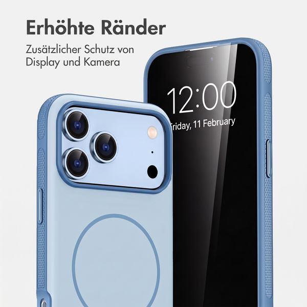imoshion Color Backcover mit Thin MagSafe Ring Apple iPhone 18 Pro Max / 17 Pro Max - Hellblau