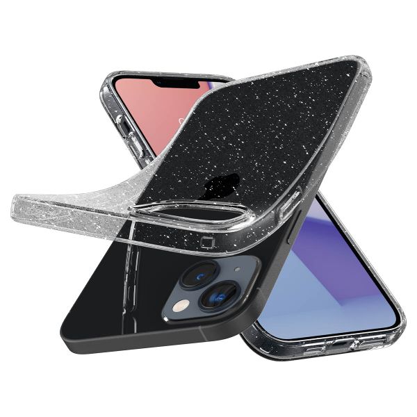 Spigen Liquid Crystal Glitter Case für das iPhone 14 - Transparent