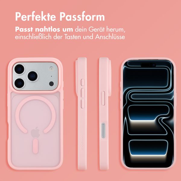 imoshion Color Guard Back Cover mit MagSafe Apple iPhone 17 Pro Max - Hellrosa