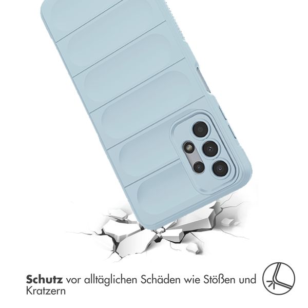 imoshion EasyGrip Back Cover für das Samsung Galaxy A13 (4G) - Hellblau