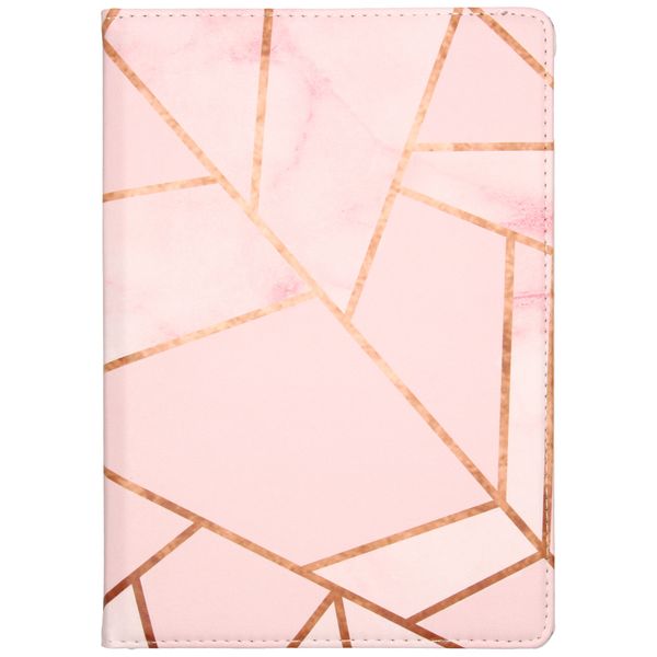 imoshion 360° drehbare Design Tablet Klapphülle Apple iPad 9 (2021) 10.2 Zoll / iPad 8 (2020) 10.2 Zoll / iPad 7 (2019) 10.2 Zoll - Pink Graphic