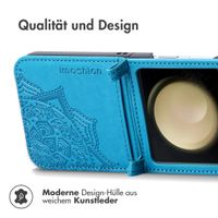 imoshion Mandala Klapphülle Samsung Galaxy Z Flip 5 - Türkis
