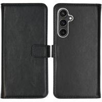 Selencia Echtleder Klapphülle Samsung Galaxy S23 FE - Schwarz