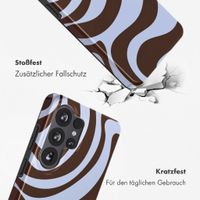 Selencia Vivid Back Cover Samsung Galaxy S26 Ultra - Dream Swirl Chocolate