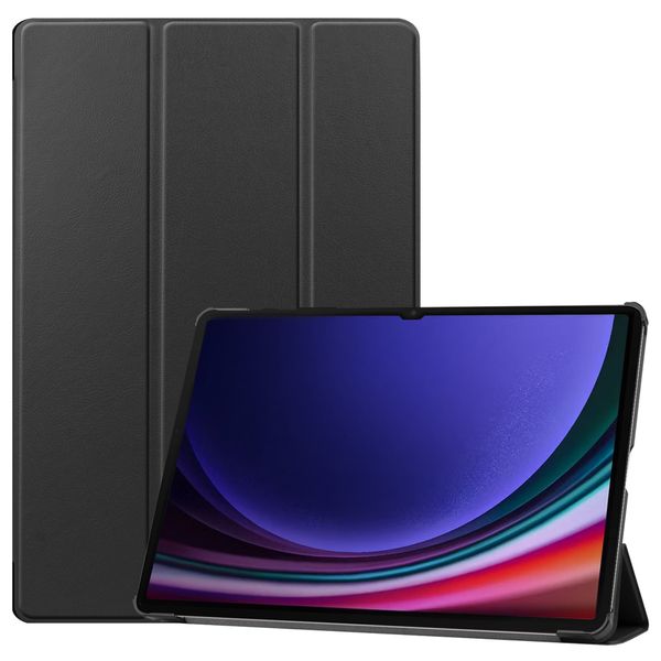 imoshion Trifold Klapphülle für das Samsung Galaxy Tab S10 Plus / Tab S9 Plus 12.4 Zoll - Schwarz