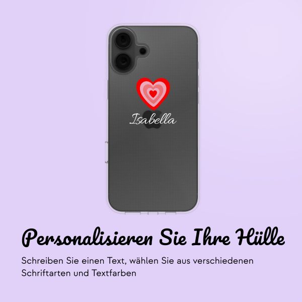 Hülle mit eigenem Foto und/oder Text Apple iPhone 16 - Hartje