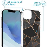 imoshion Design Hülle mit Band Apple iPhone 14 - Black Graphic