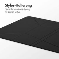 Accezz High Stand tablet case Apple iPad Air 11 Zoll (2025) M3 / (2024) M2 / Air 5 (2022) / Air 4 (2020) - Schwarz