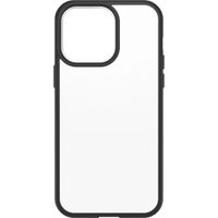 OtterBox React Backcover für das iPhone 14 Pro Max - Transparent / Schwarz