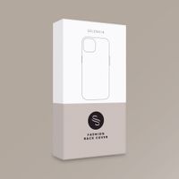 Selencia Riva Back Cover mit Kartenfach Apple iPhone 15 Pro - Schwarz