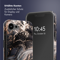 Selencia Vivid Rückabdeckung mit MagSafe Apple iPhone 16e - Chic Marble Black