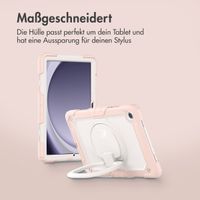 imoshion Rugged Kindersicher Schutzhülle Samsung Galaxy Tab A9 Plus - Hellrosa
