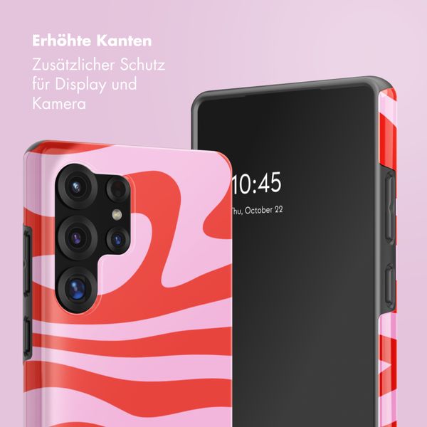 Selencia Vivid Rückabdeckung mit MagSafe Samsung Galaxy S25 Ultra - Dream Swirl Pink