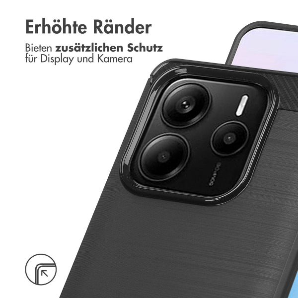 imoshion Brushed Back Cover Xiaomi Redmi Note 14 (5G) - Schwarz