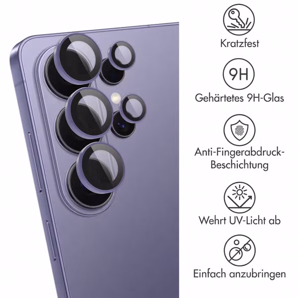imoshion 2er-Pack Objektivschutz für Kamera für das Samsung Galaxy S26 Ultra - Cobalt Blue