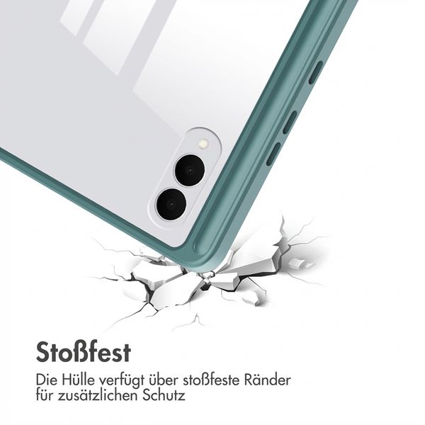 imoshion Trifold Hardcase Klapphülle Samsung Galaxy Tab S11 Ultra - Grün