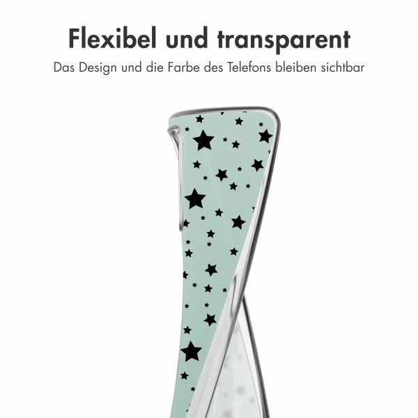 imoshion Design Hülle Samsung Galaxy A52(s) (5G/4G) - Stars Mint