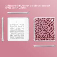 imoshion Design Clear Backcover Kobo Libra Colour - Hearty Blush