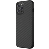 RhinoShield SolidSuit Backcover iPhone 12 Pro Max - Carbon Fiber Black