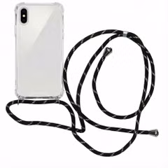 imoshion Backcover mit Band Apple iPhone X / Xs - Schwarz & Gold